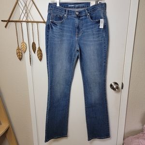 Old Navy Boot Cut, Curvy, Mid Rise Jeans